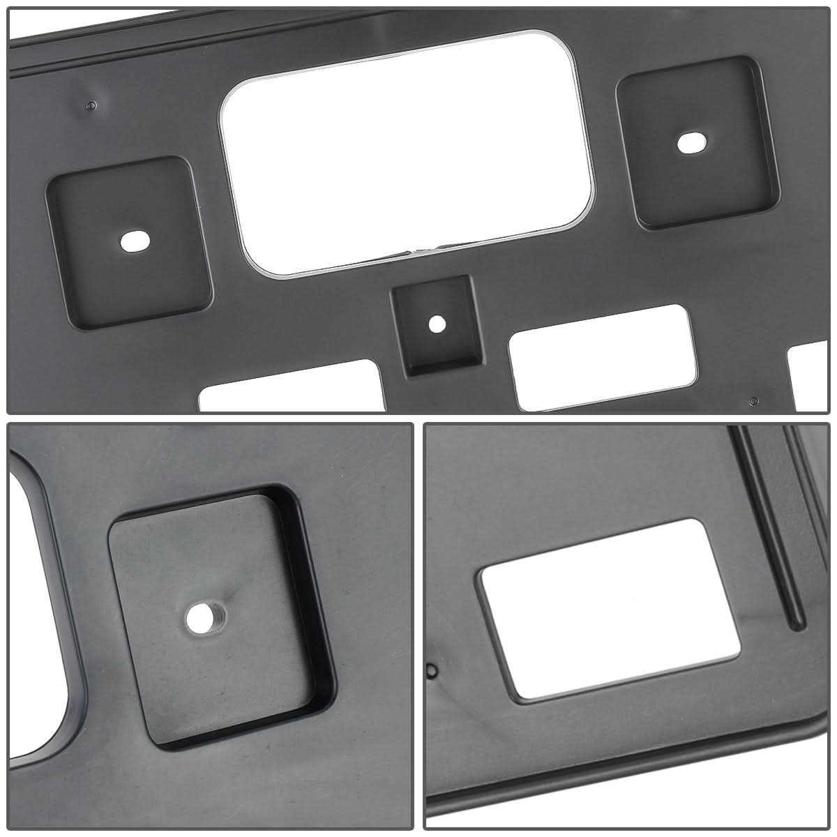 2016-2018 Honda Civic Front License Plate Mounting Bracket - Black