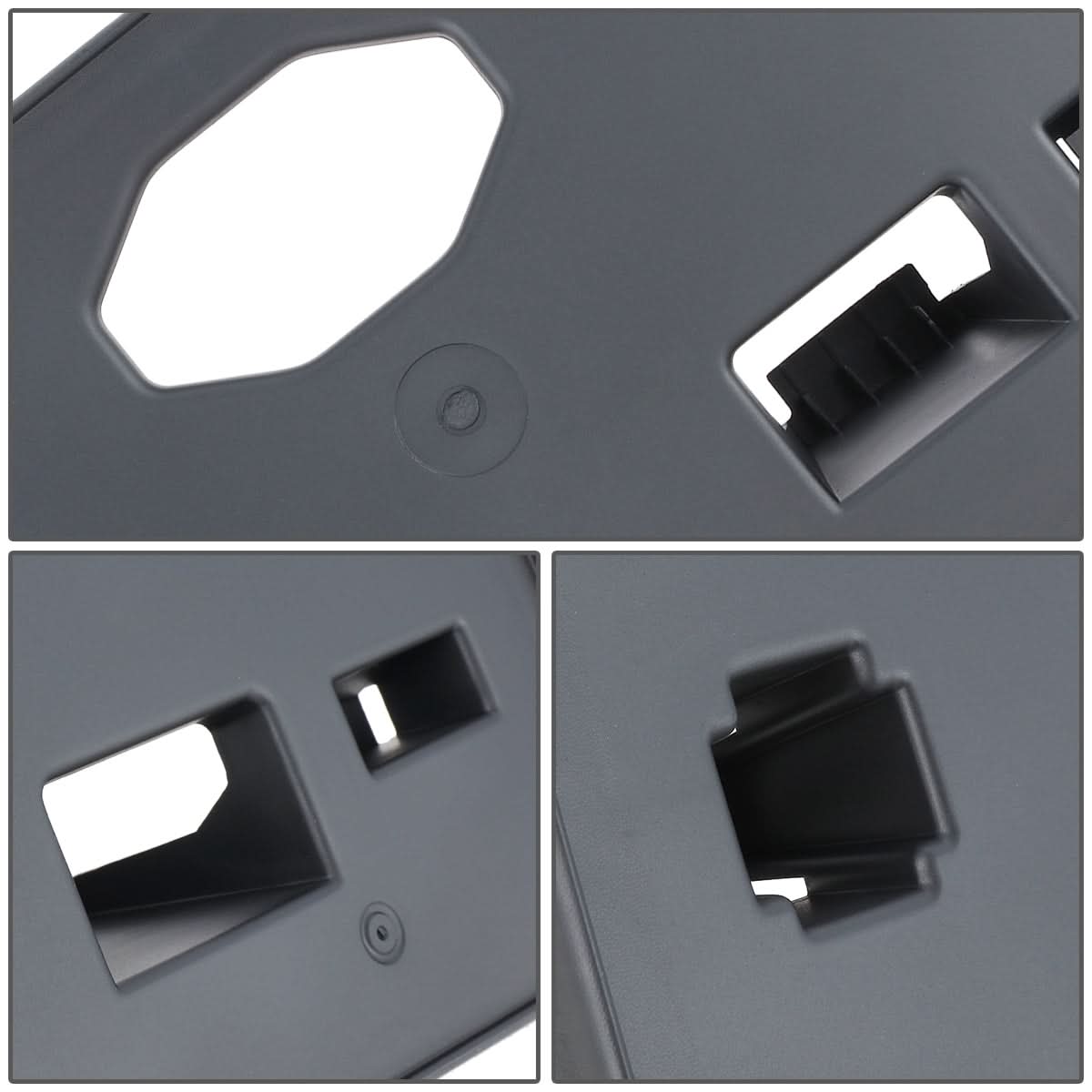 2019-2021 Honda HR-V Front License Plate Mounting Bracket - Black