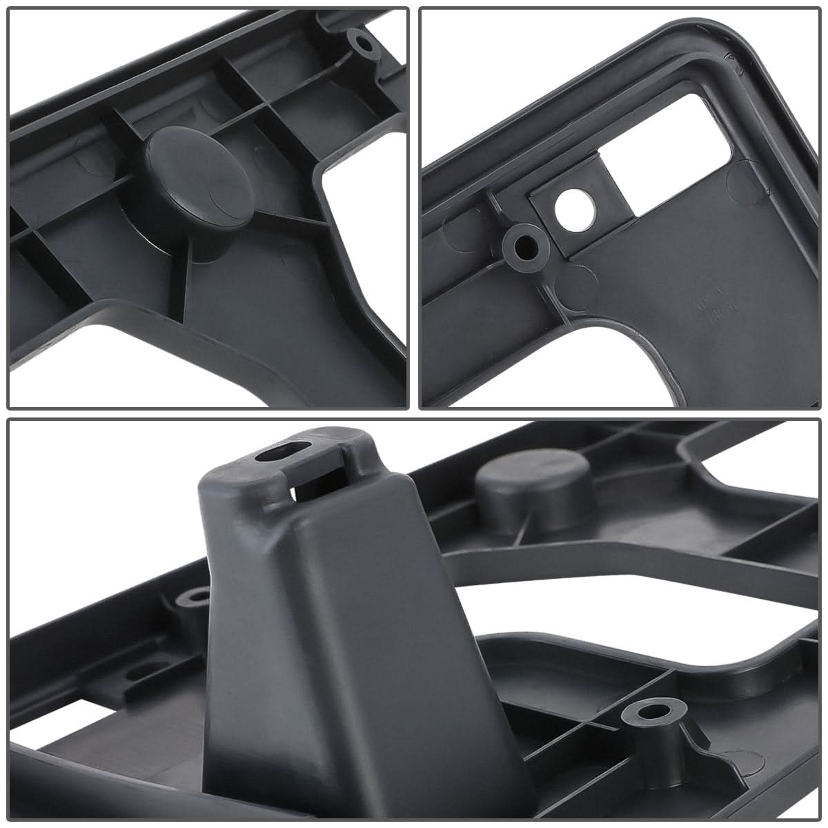 2018-2020 Honda Fit Front License Plate Mounting Bracket - Black