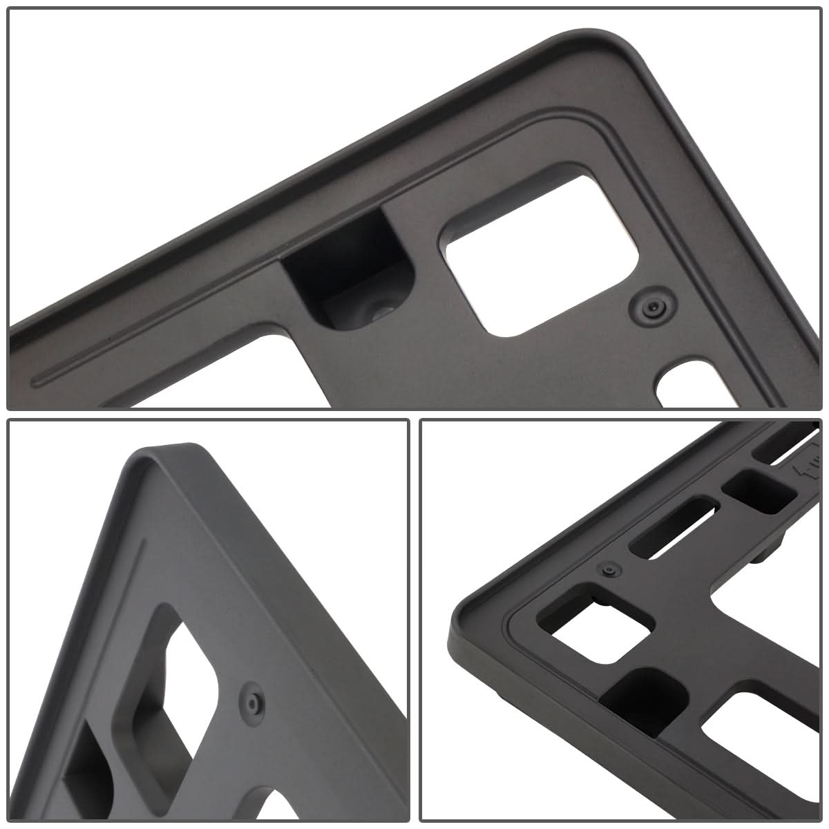 2019-2021 Honda Pilot Front License Plate Mounting Bracket - Black