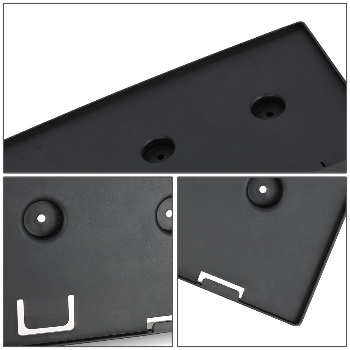 2019-2020 Hyundai Elantra Front License Plate Mounting Bracket Black
