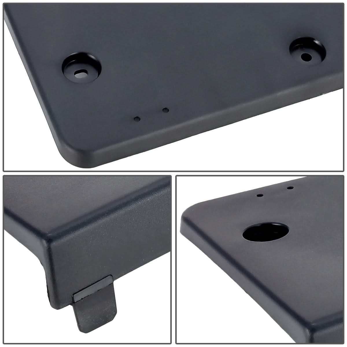 2011-2013 Kia Optima Front License Plate Mounting Bracket - Black