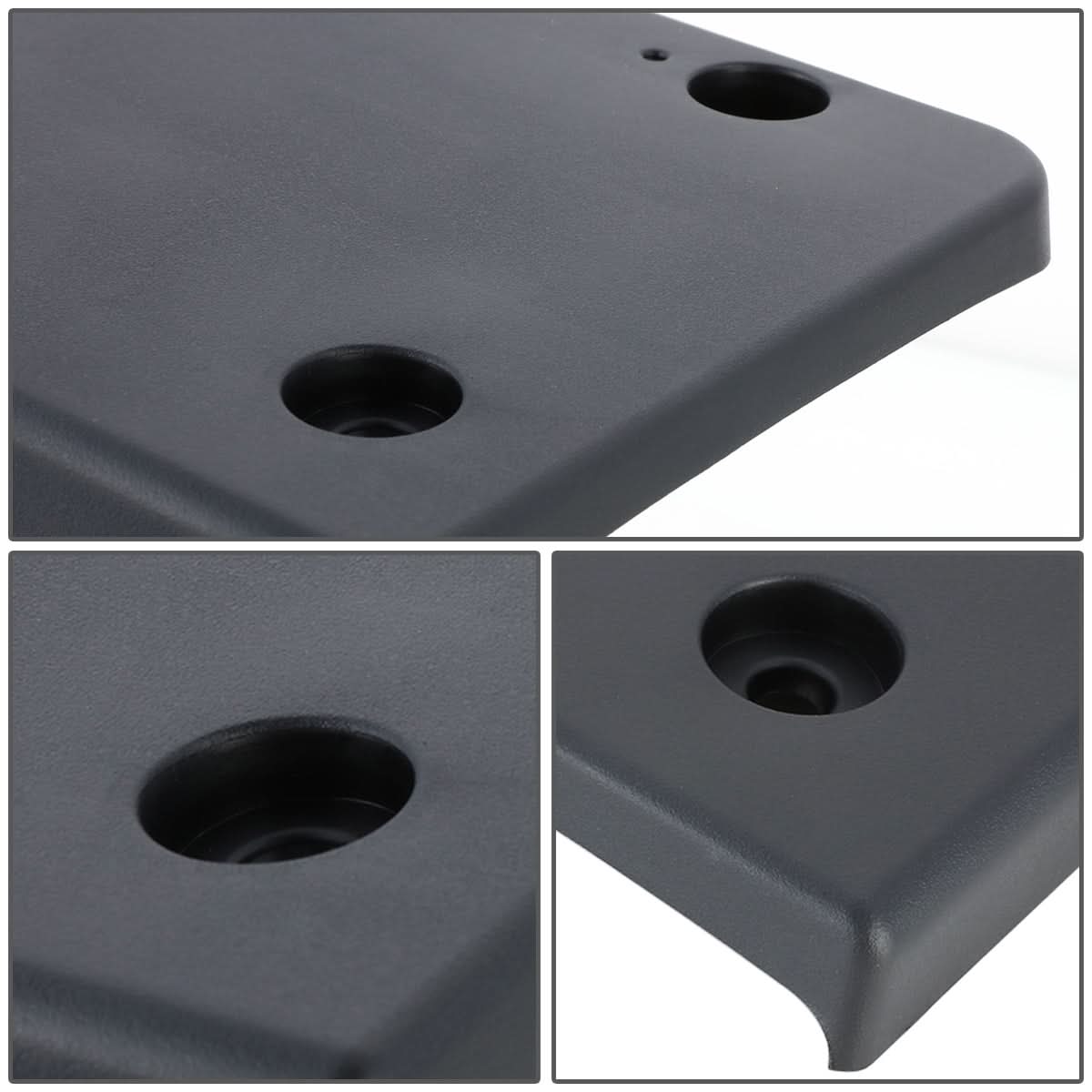 14-15 Kia Optima Front License Plate Mounting Bracket - Black