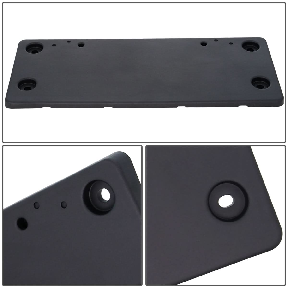 2019-2020 Kia Optima Front License Plate Mounting Bracket - Black