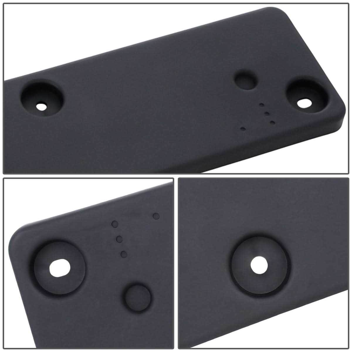 2018-2021 Kia Stinger Front License Plate Mounting Bracket - Black