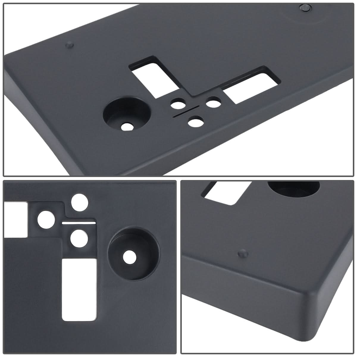 2010-2012 Lexus RX350 / RX450H Front License Plate Mounting Bracket - Black