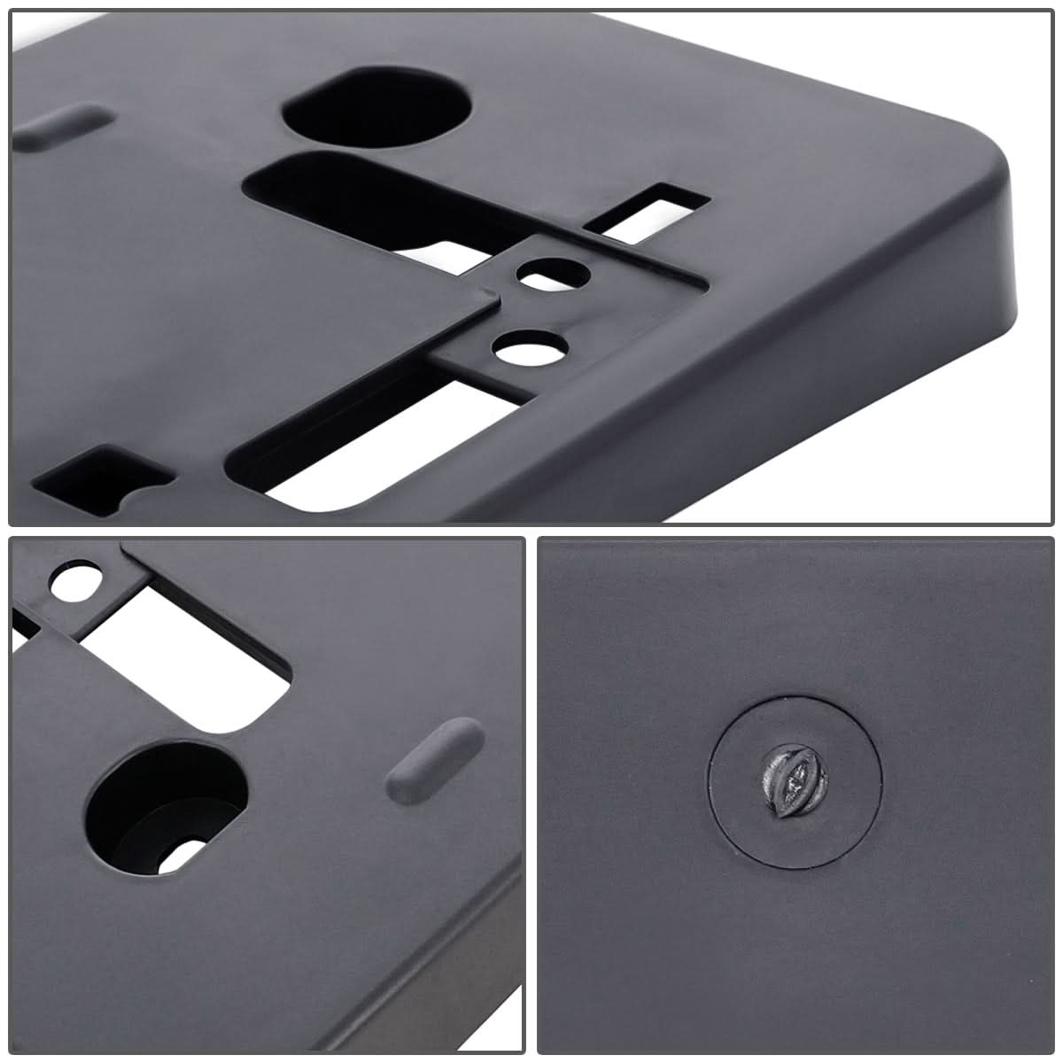 14-16 Lexus IS200T IS250 IS300 F-Sport License Plate Bracket Black