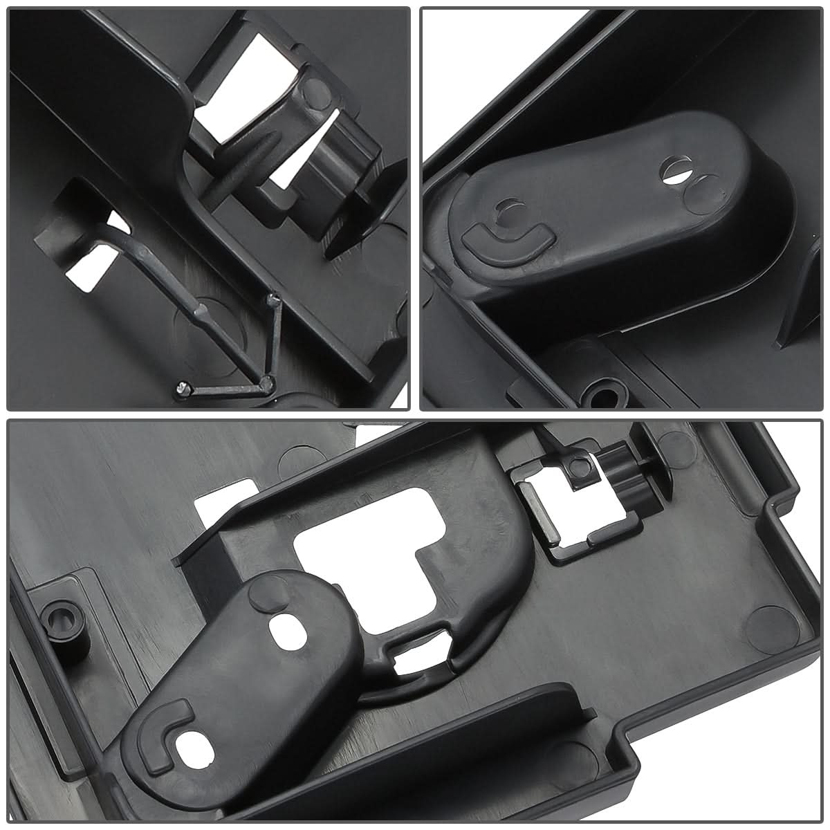 2010 Mazda 3 I Model Front License Plate Mounting Bracket - Black
