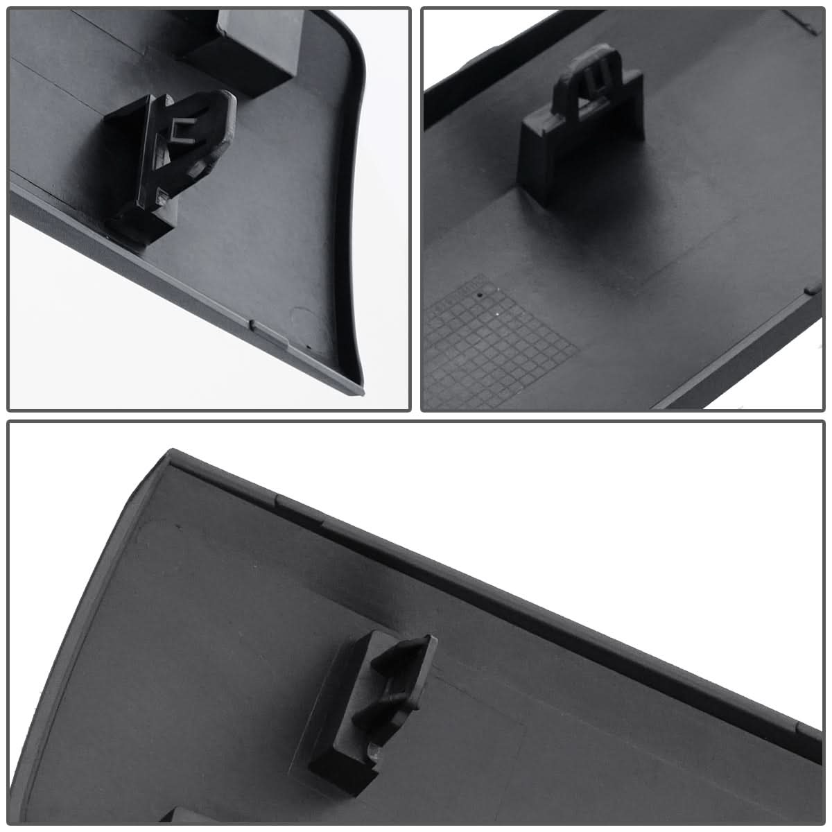 11-14 Mazda 2 Front License Plate Mounting Bracket - Black