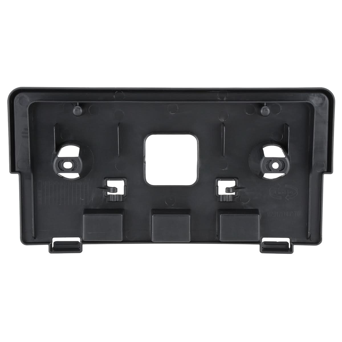 2017-2018 Mazda 3 Front License Plate Mounting Bracket - Black