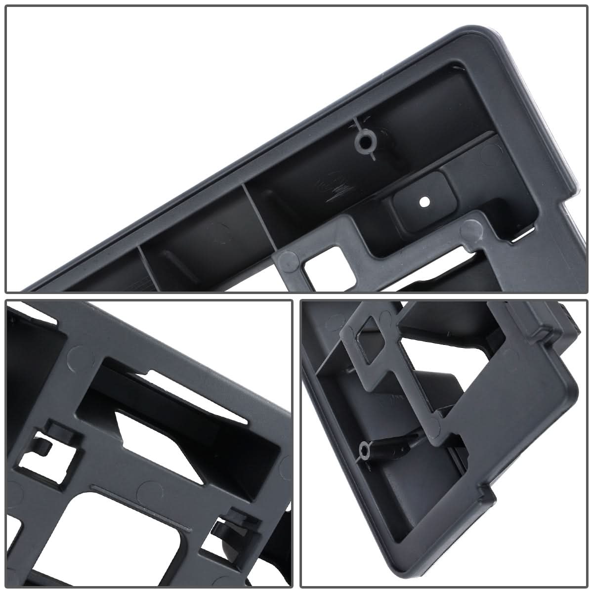 2014-2017 Mazda 6 Front License Plate Mounting Bracket - Black