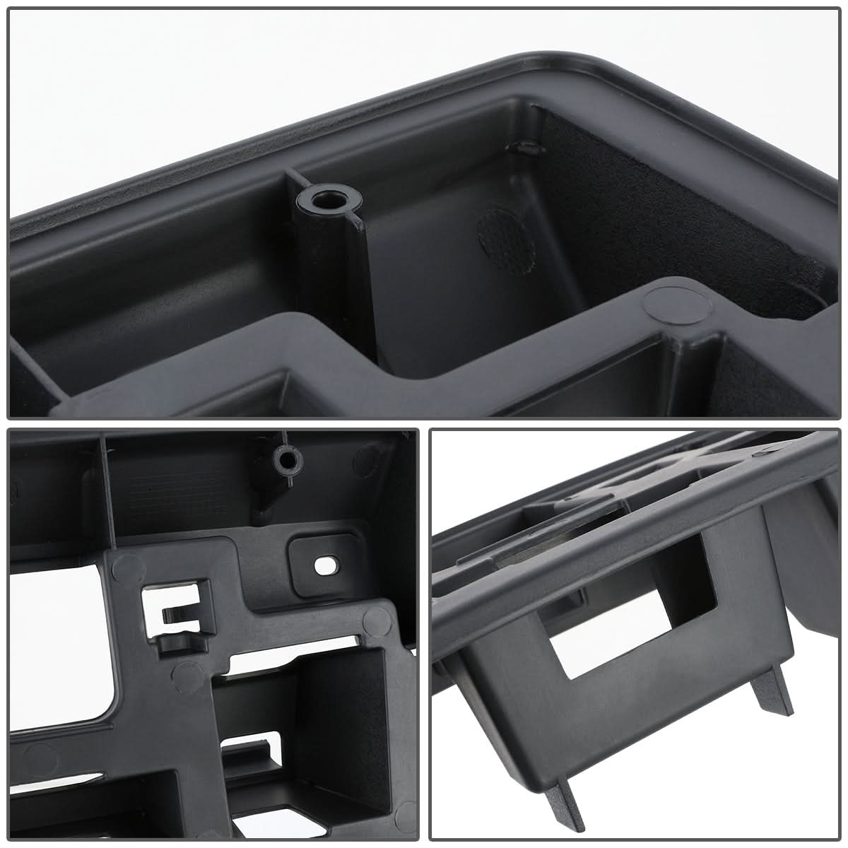 2016-2017 Mazda 6 Front License Plate Mounting Bracket Black