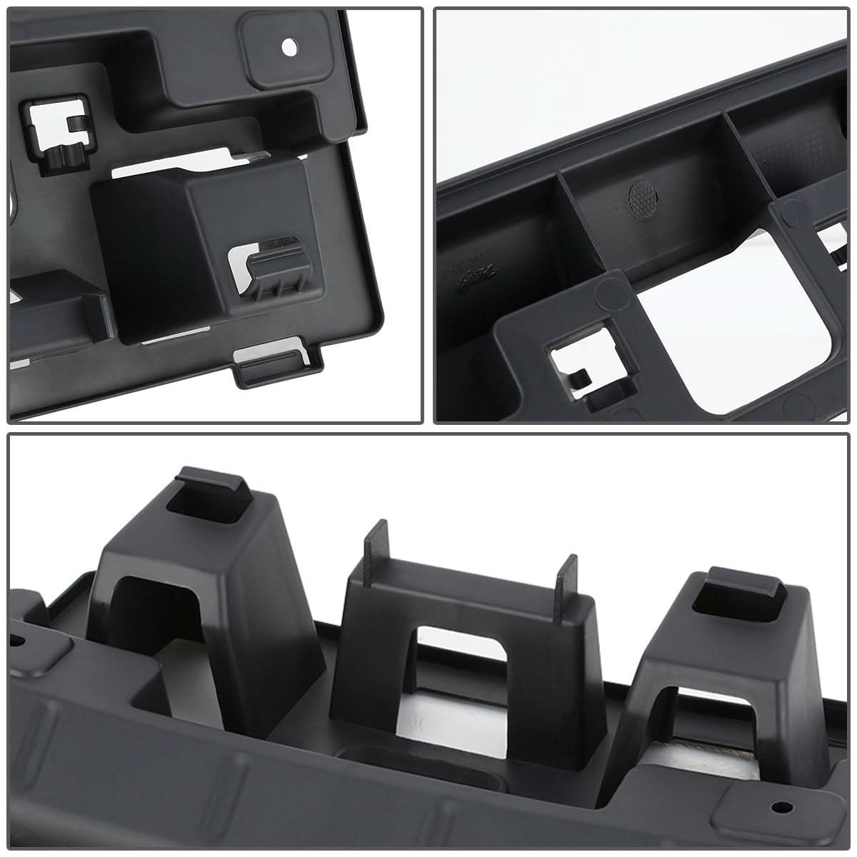 2016-2017 Mazda 6 Front License Plate Mounting Bracket Black