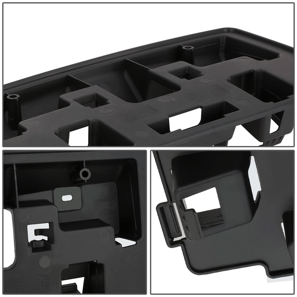 2016-2021 Mazda CX-3 Front License Plate Mounting Bracket - Black