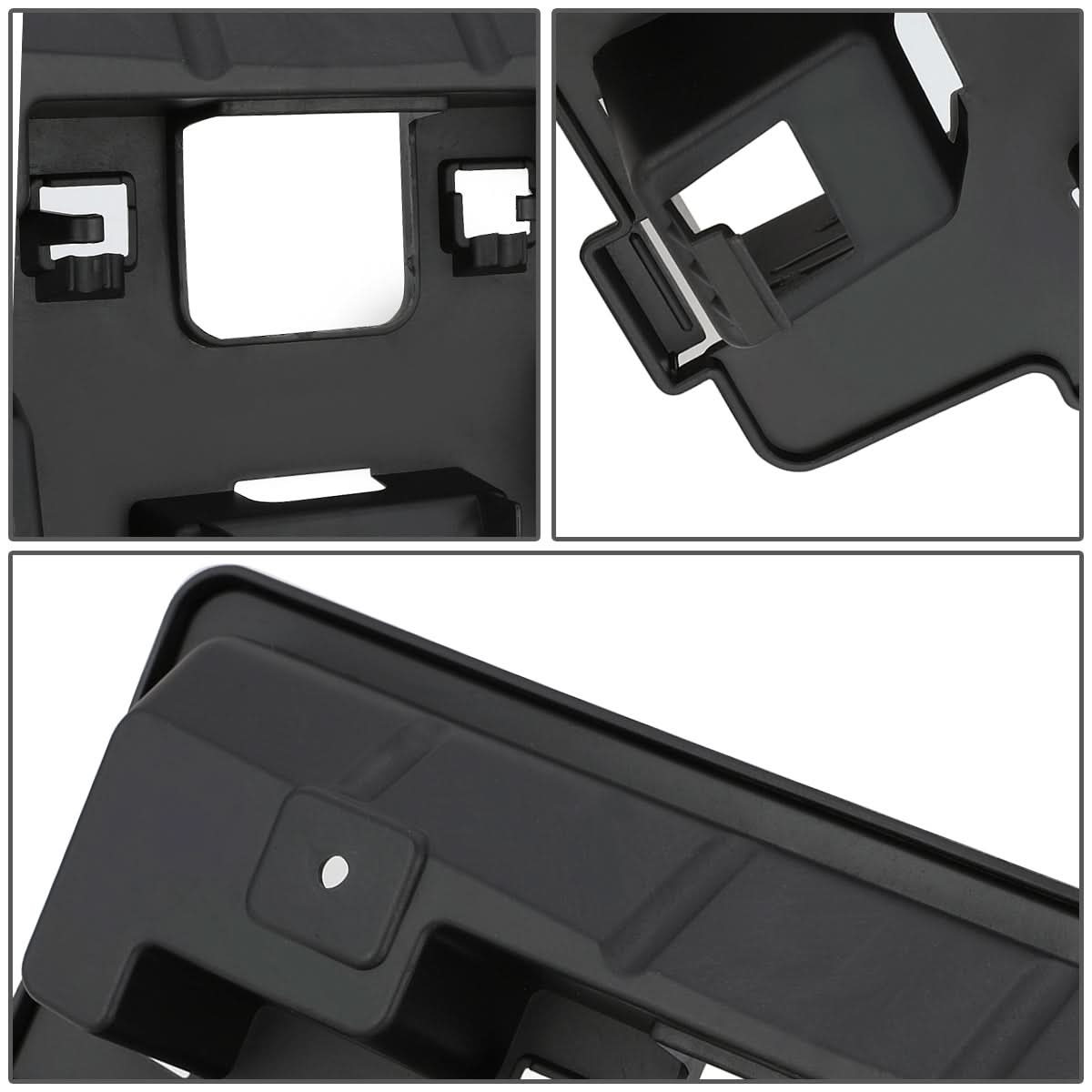 2016-2021 Mazda CX-3 Front License Plate Mounting Bracket - Black
