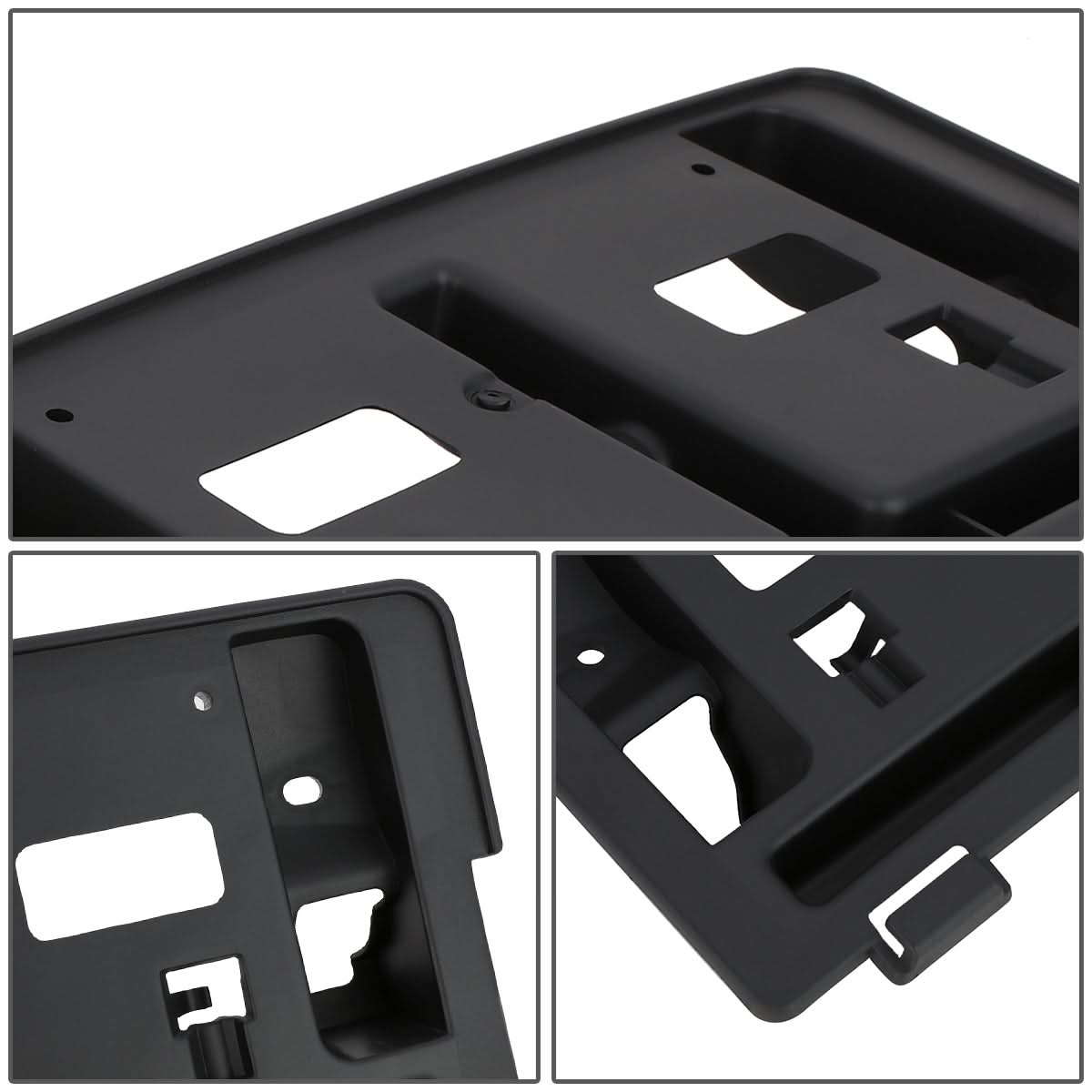 2016-2021 Mazda CX-9 Front License Plate Mounting Bracket - Black