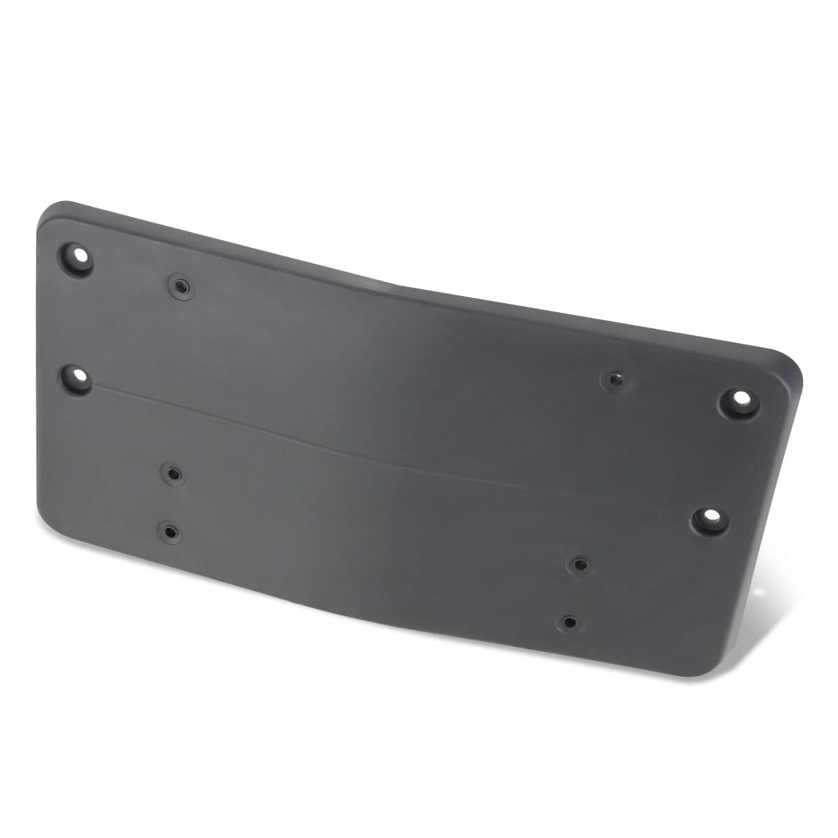 07-09 Mercedes E-Class Front License Plate Mounting Bracket Black