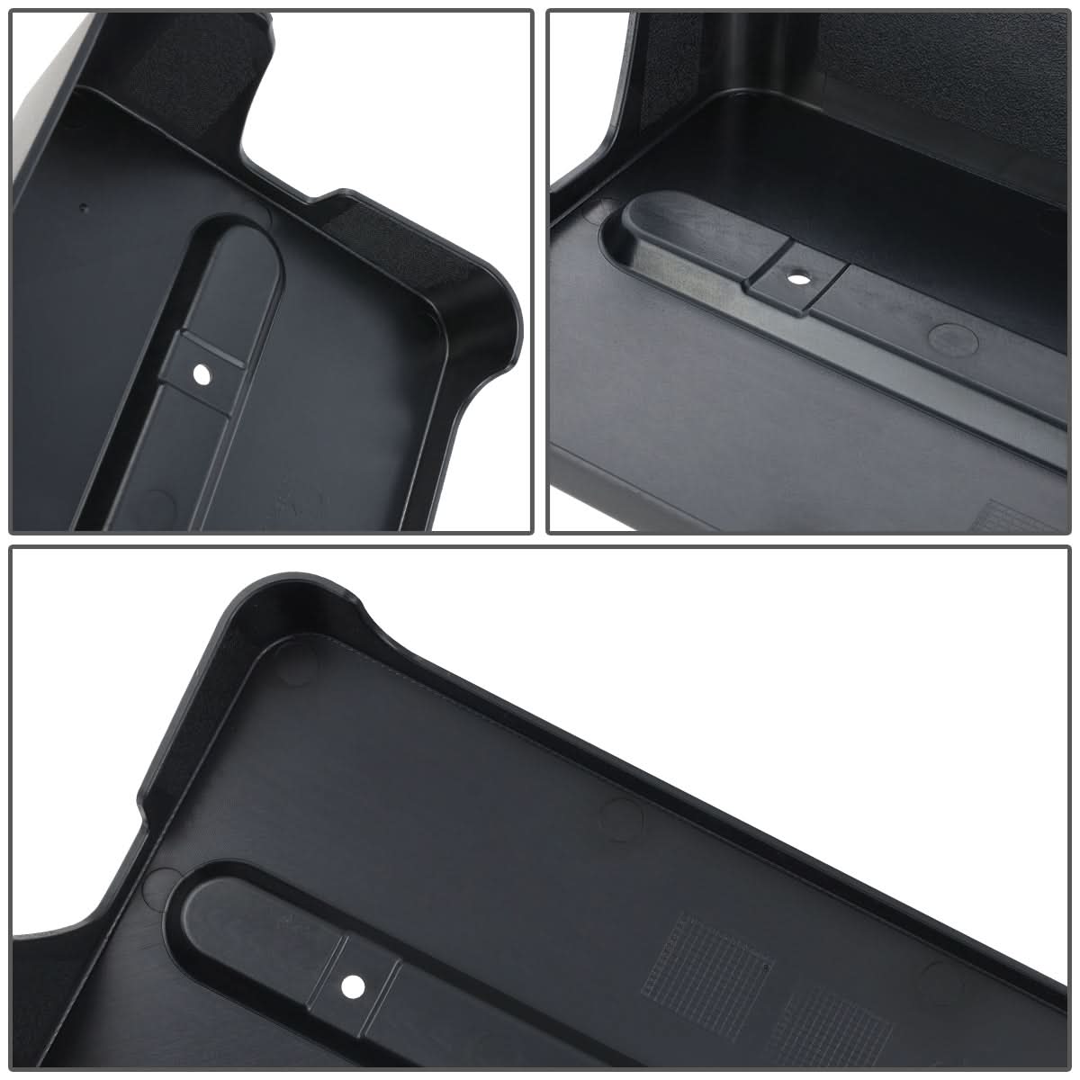 13-18 Mercedes G63 AMG Front License Plate Mounting Bracket - Black