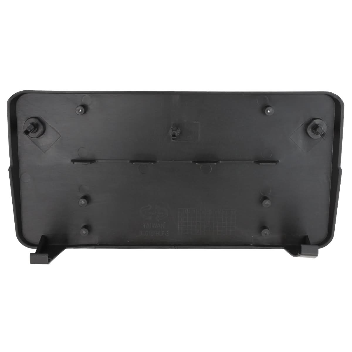 2015-2018 Mercedes C300 Front License Plate Mounting Bracket - Black