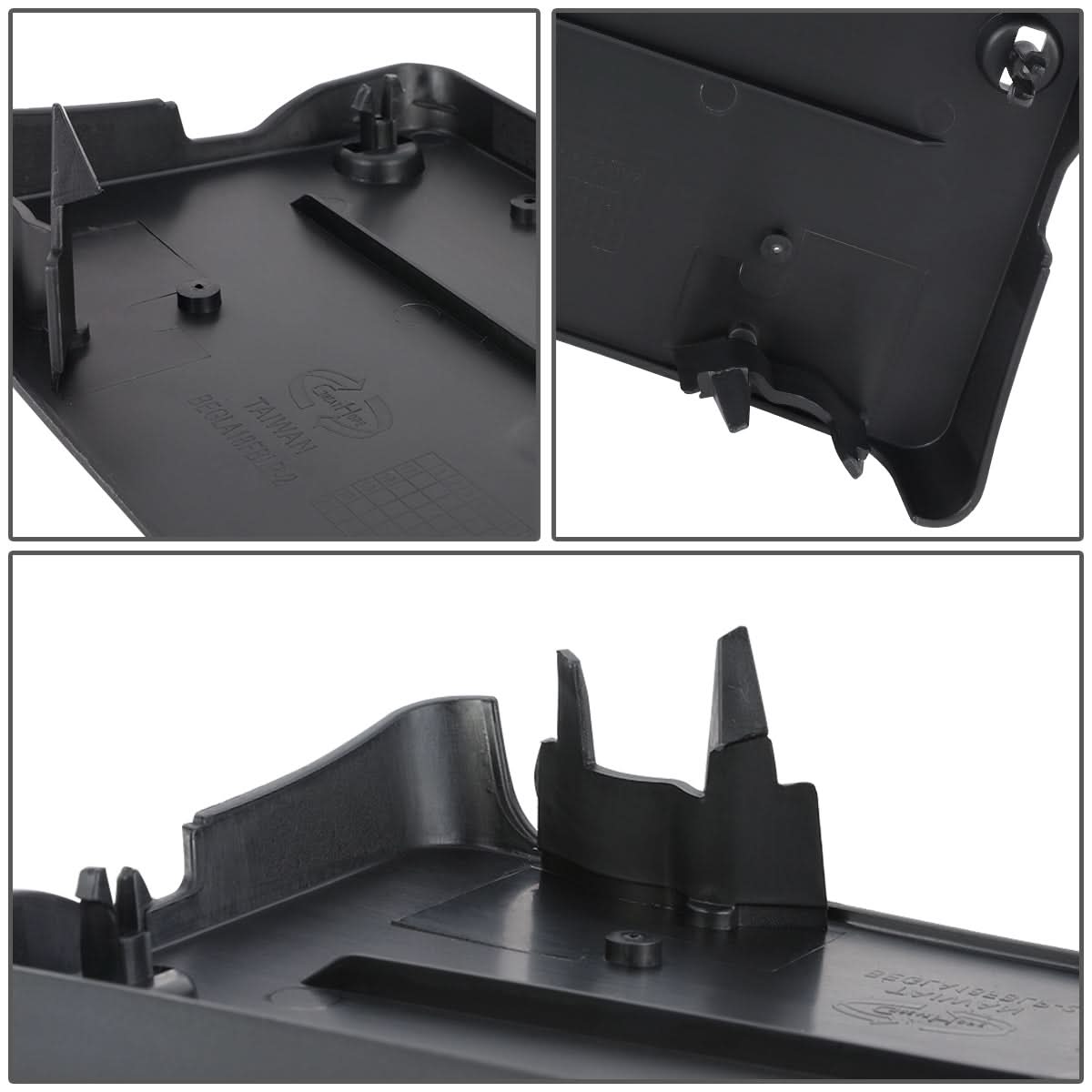 2018-2020 Mercedes GLA250 Front License Plate Mounting Bracket Black