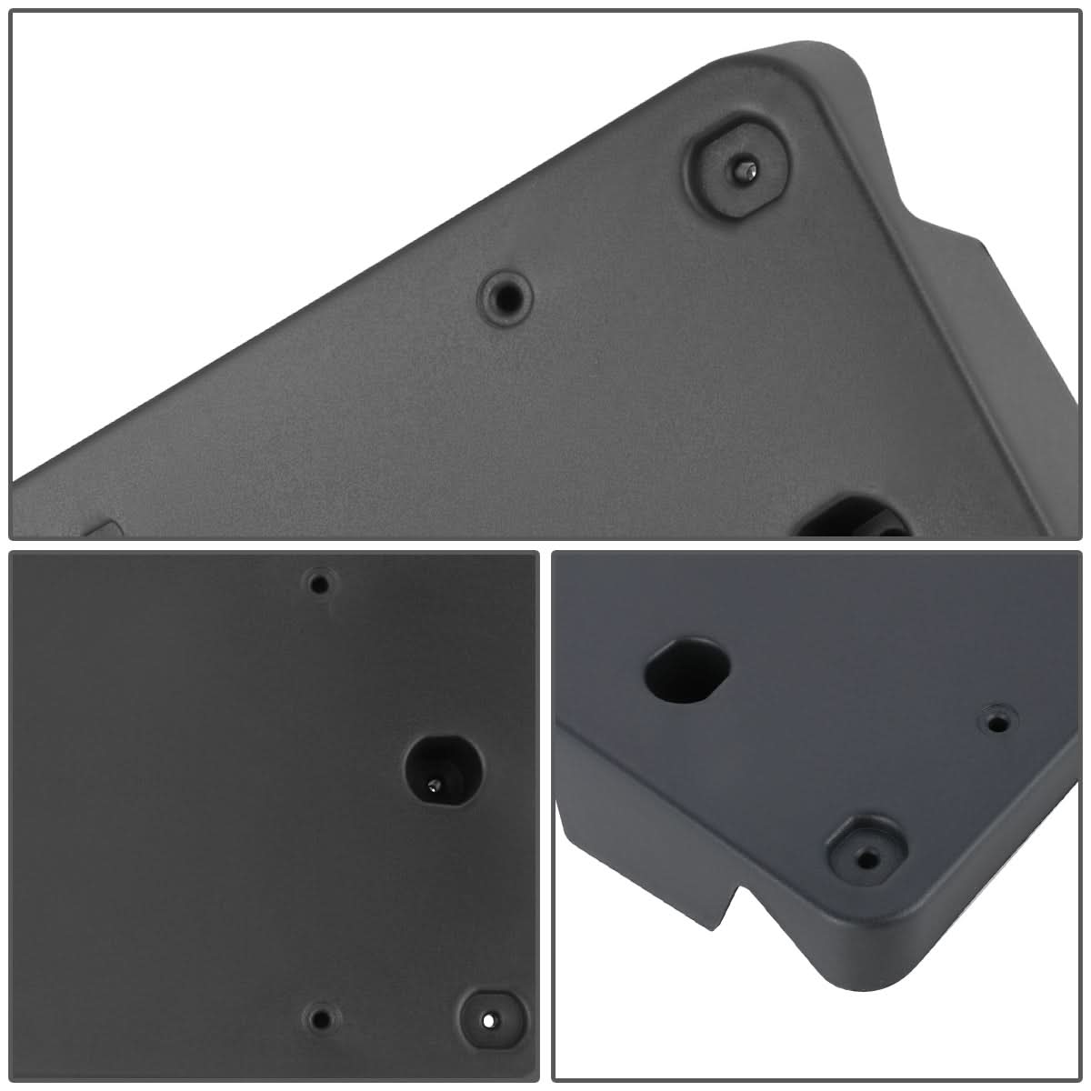 2016-2019 Mercedes GLC300 AMG Style Front License Plate Bracket - Black