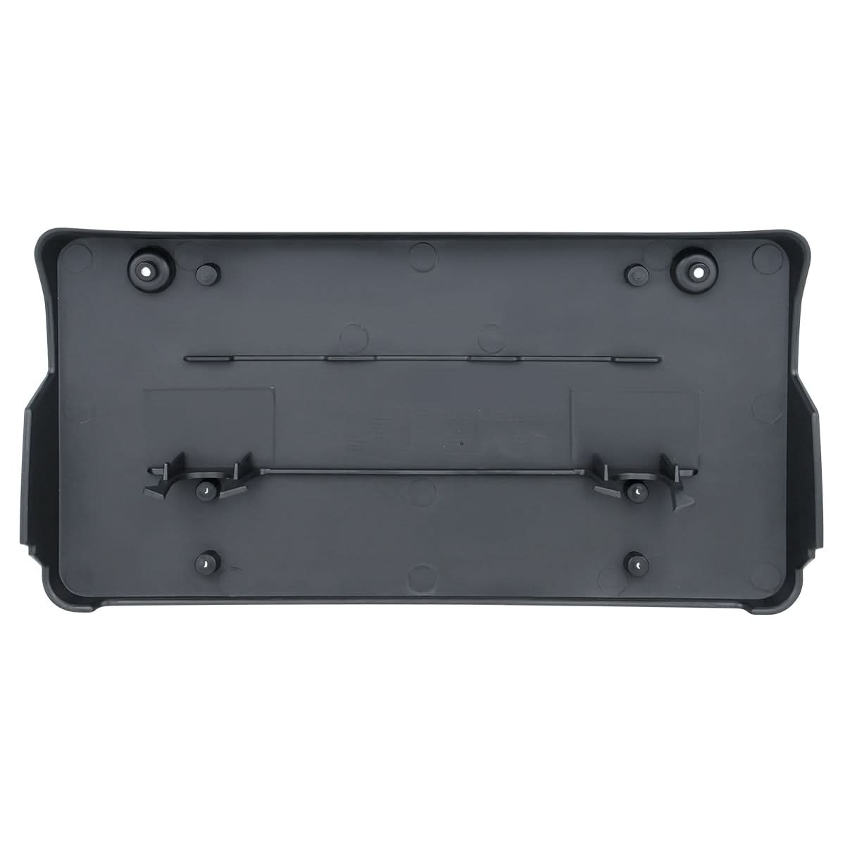 17-19 Mercedes GLS450 Front License Plate Mounting Bracket - Black