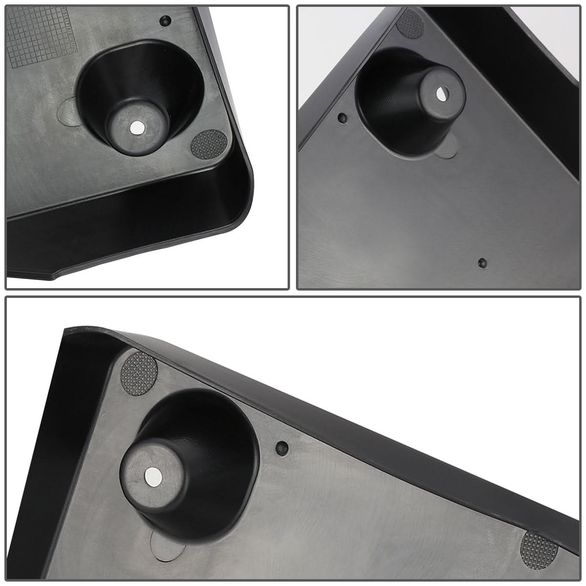 16-18 Mercedes CLS63 AMG S Front License Plate Mounting Bracket - Black