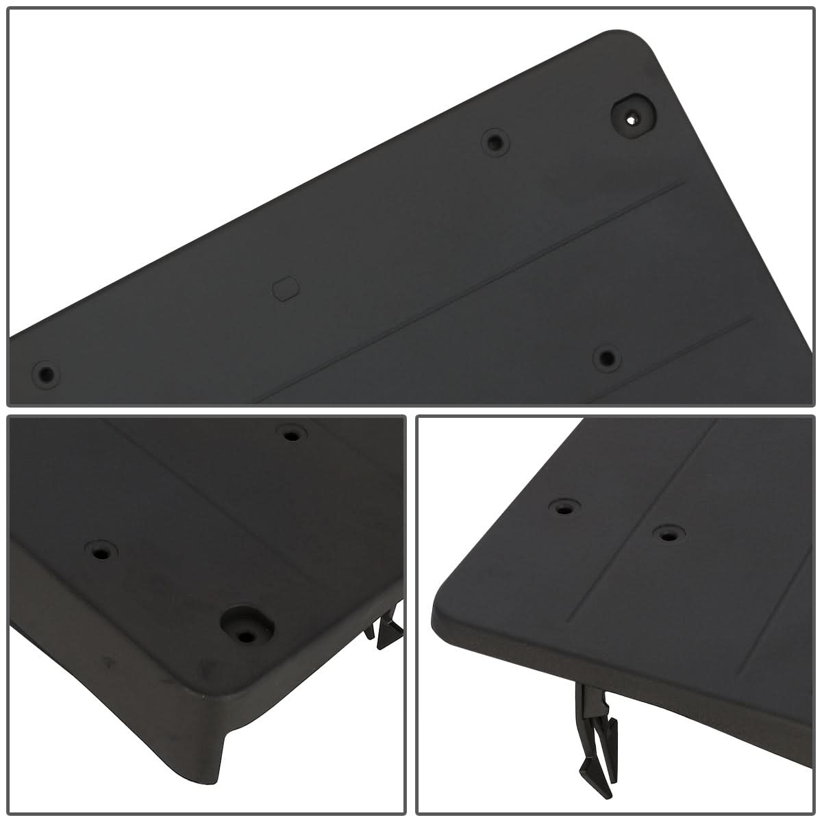 2019-2020 Mercedes C300 Front License Plate Mounting Bracket Black