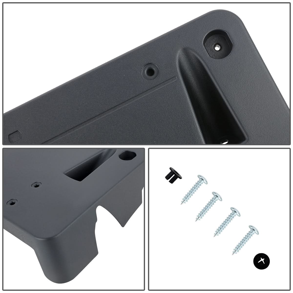 20-21 Mercedes GLC300 AMG Style License Plate Mounting Bracket - Front