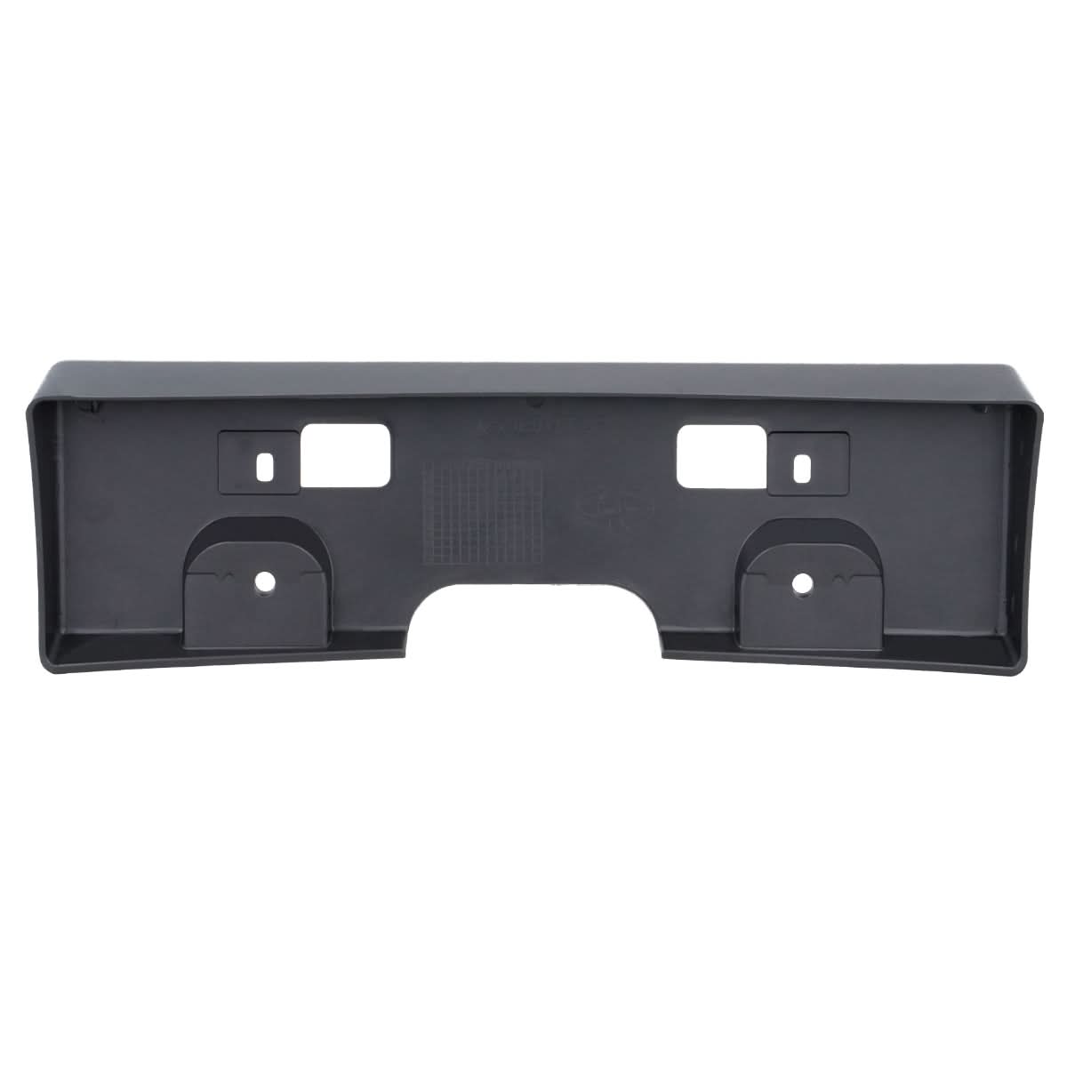 10-12 Nissan Sentra Front License Plate Mounting Bracket - Black