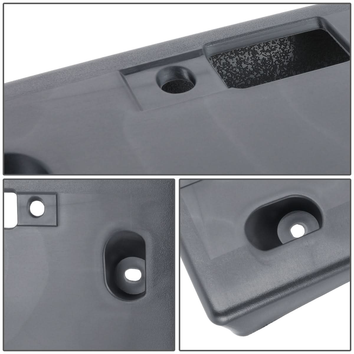 2011-2014 Nissan Juke Front License Plate Mounting Bracket - Black