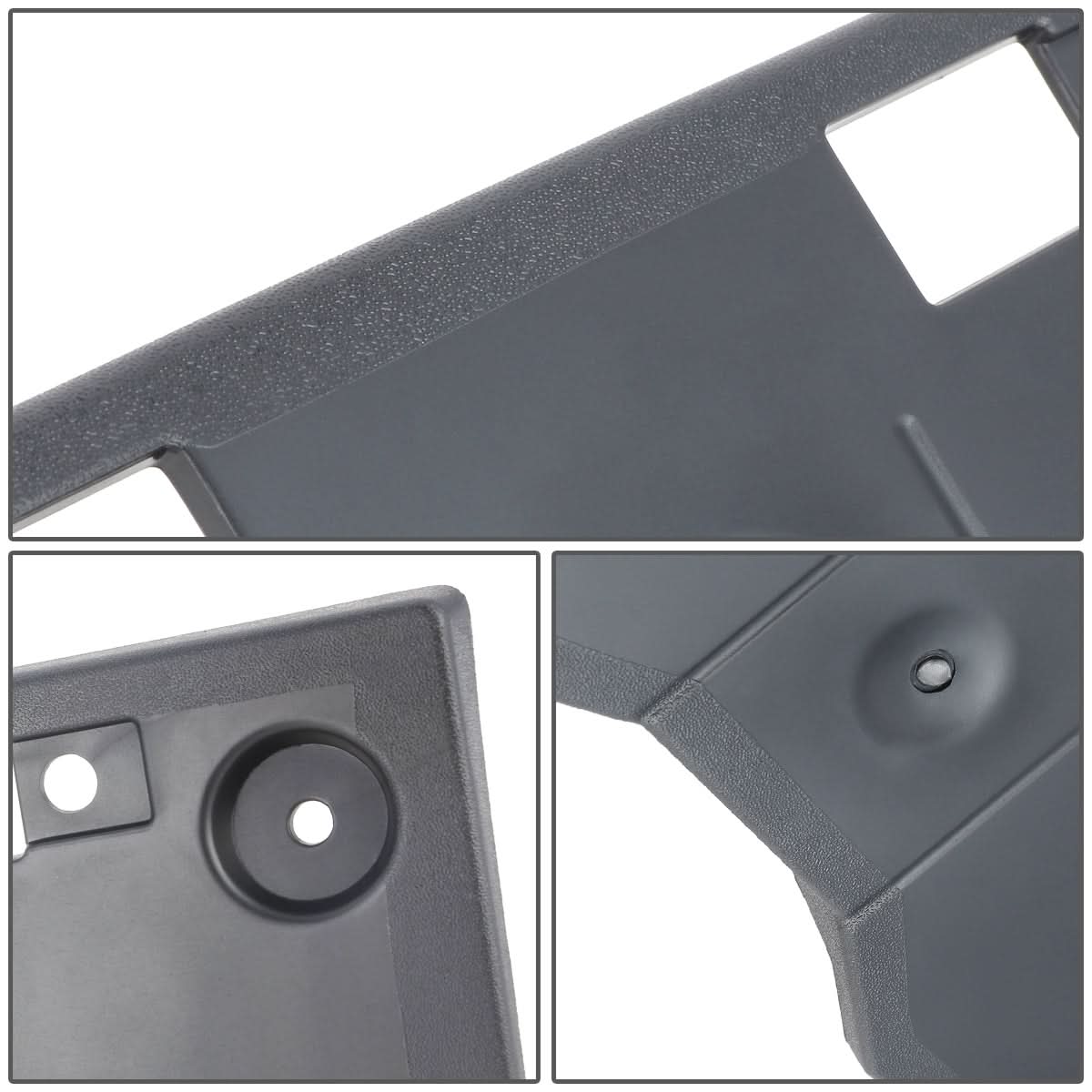 13-15 Nissan Sentra Front License Plate Mounting Bracket - Black