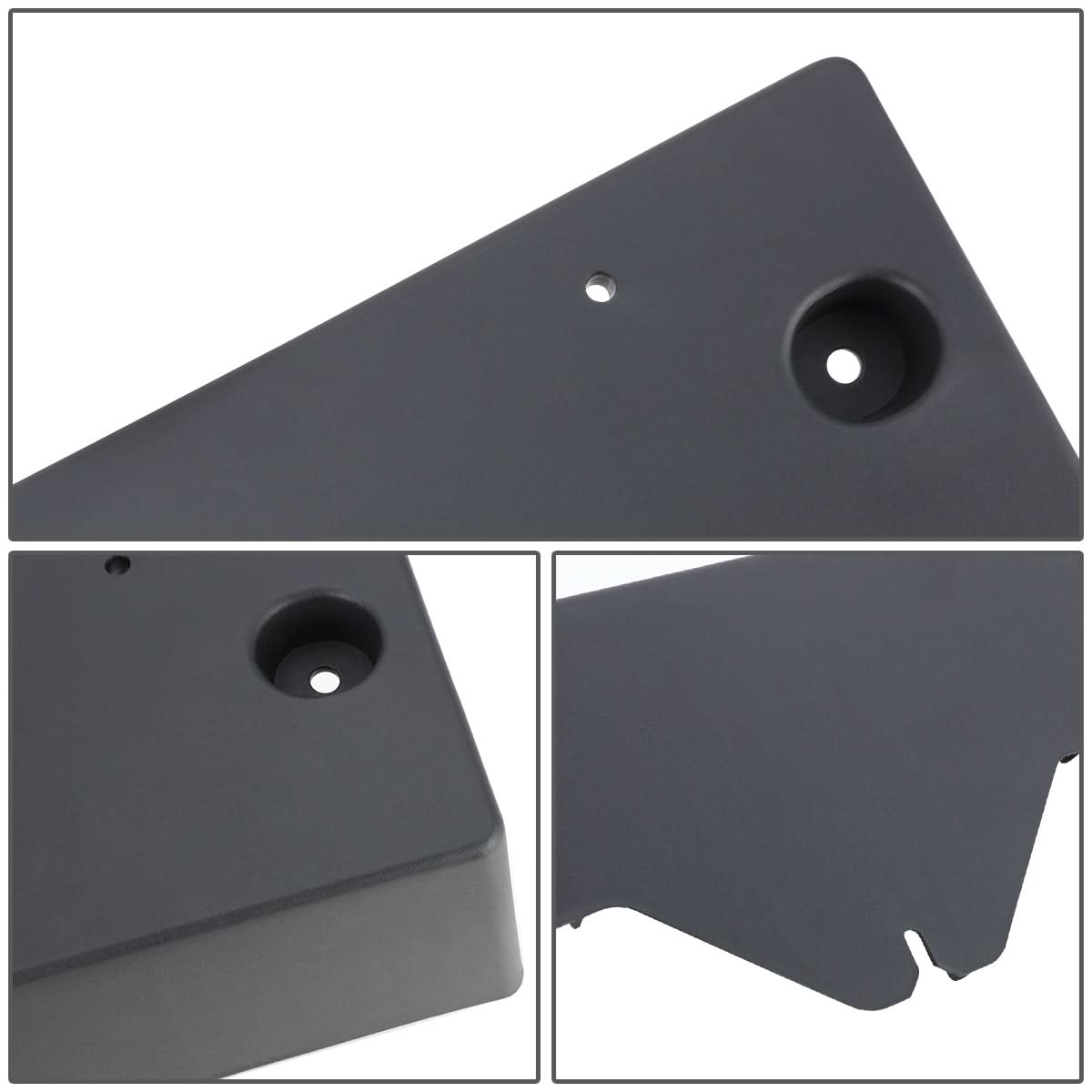 09-14 Nissan Maxima Front License Plate Mounting Bracket - Black