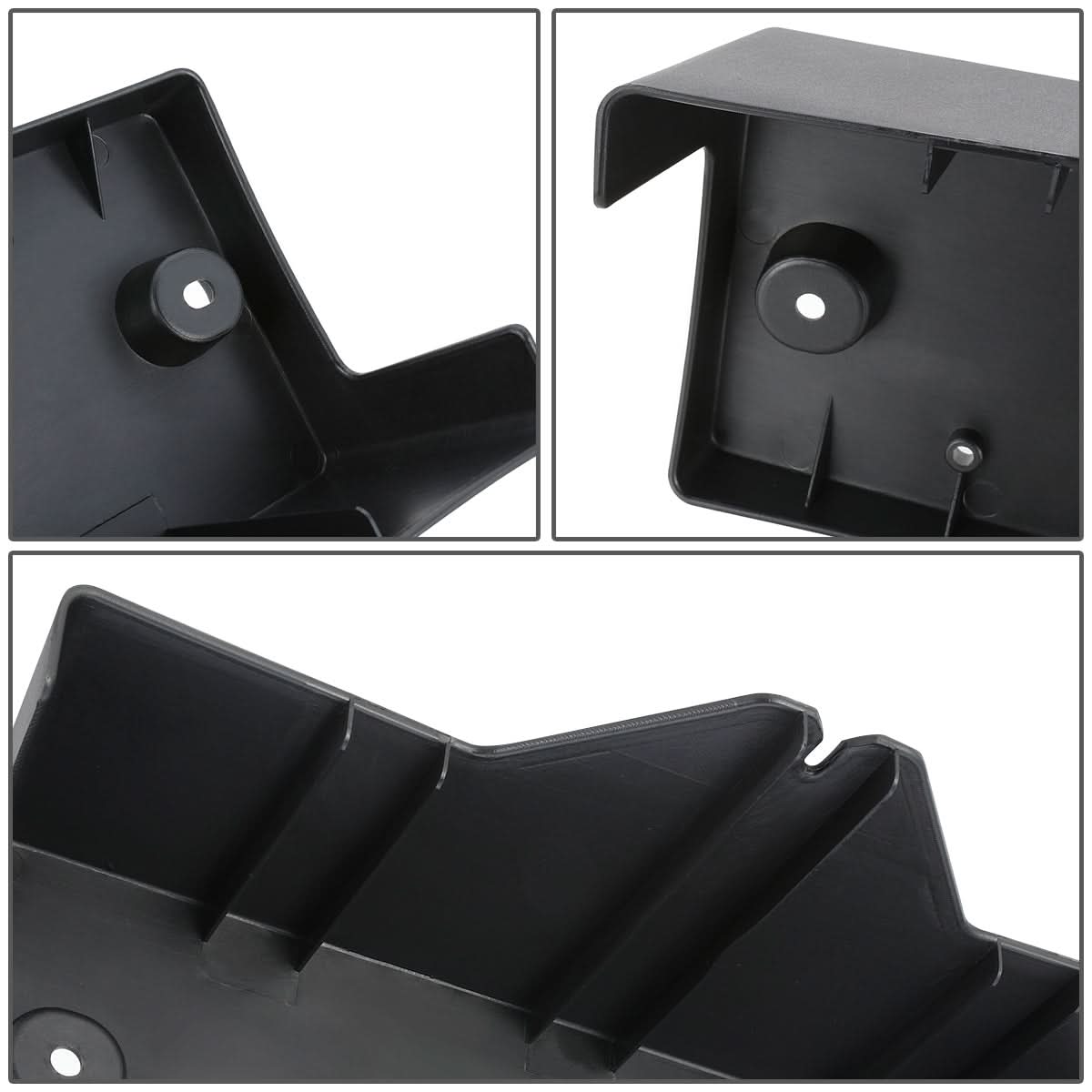 09-14 Nissan Maxima Front License Plate Mounting Bracket - Black