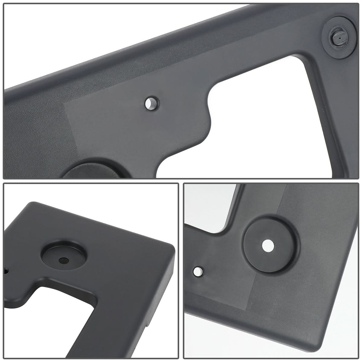 13-16 Nissan Pathfinder Front License Plate Mounting Bracket - Black