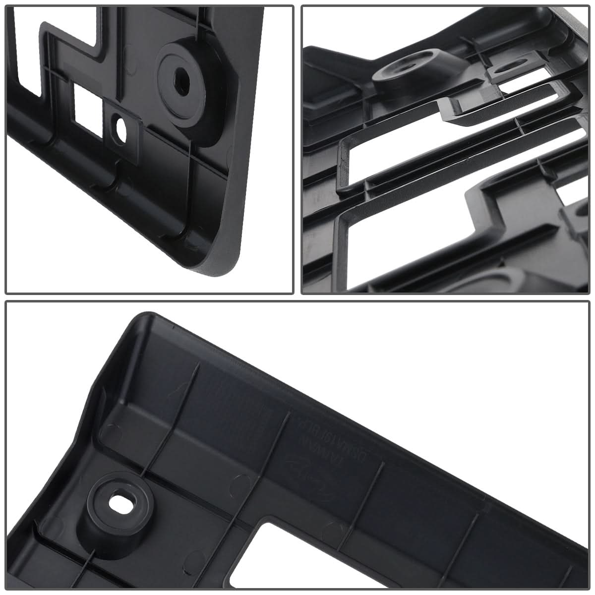 2019-2020 Nissan Maxima Front License Plate Mounting Bracket - Black
