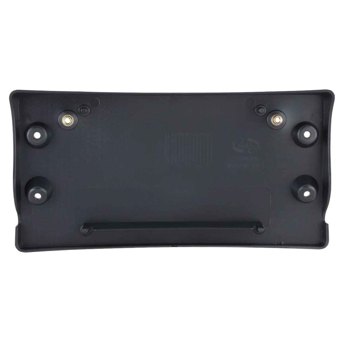 2016 Porsche Cayman Front License Plate Mounting Bracket - Black