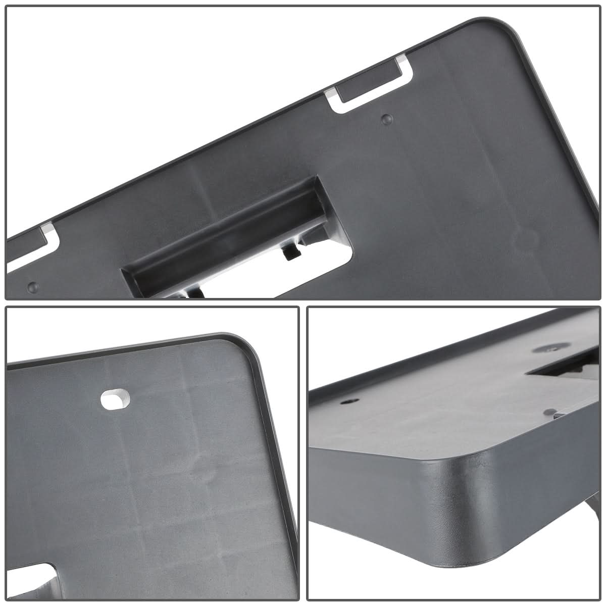 2010-2011 Toyota Camry License Plate Mounting Bracket Front Black
