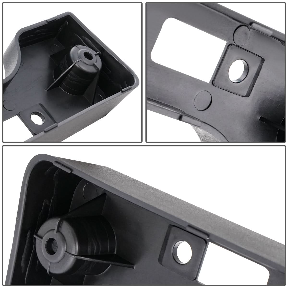 2005-2008 Toyota Matrix Front License Plate Mounting Bracket - Black