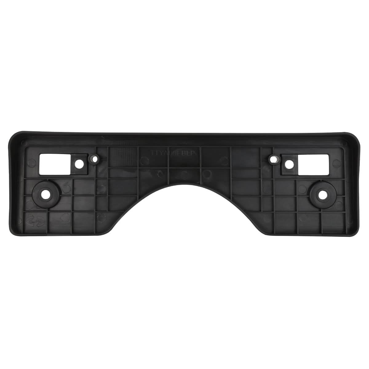 2009-2011 Toyota Yaris Front License Plate Mounting Bracket Black