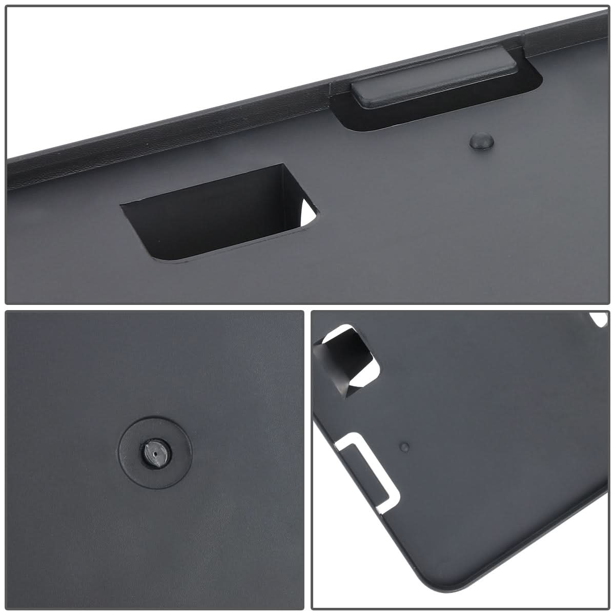 2012-2014 Toyota Camry Front License Plate Mounting Bracket Black