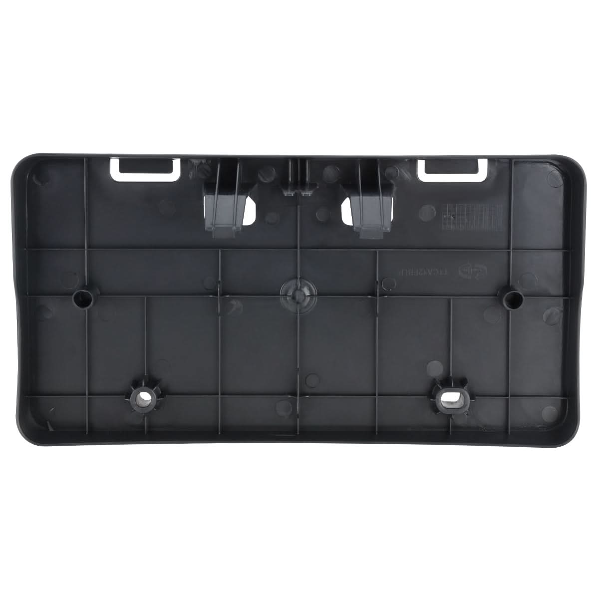 2012-2014 Toyota Camry Front License Plate Mounting Bracket Black