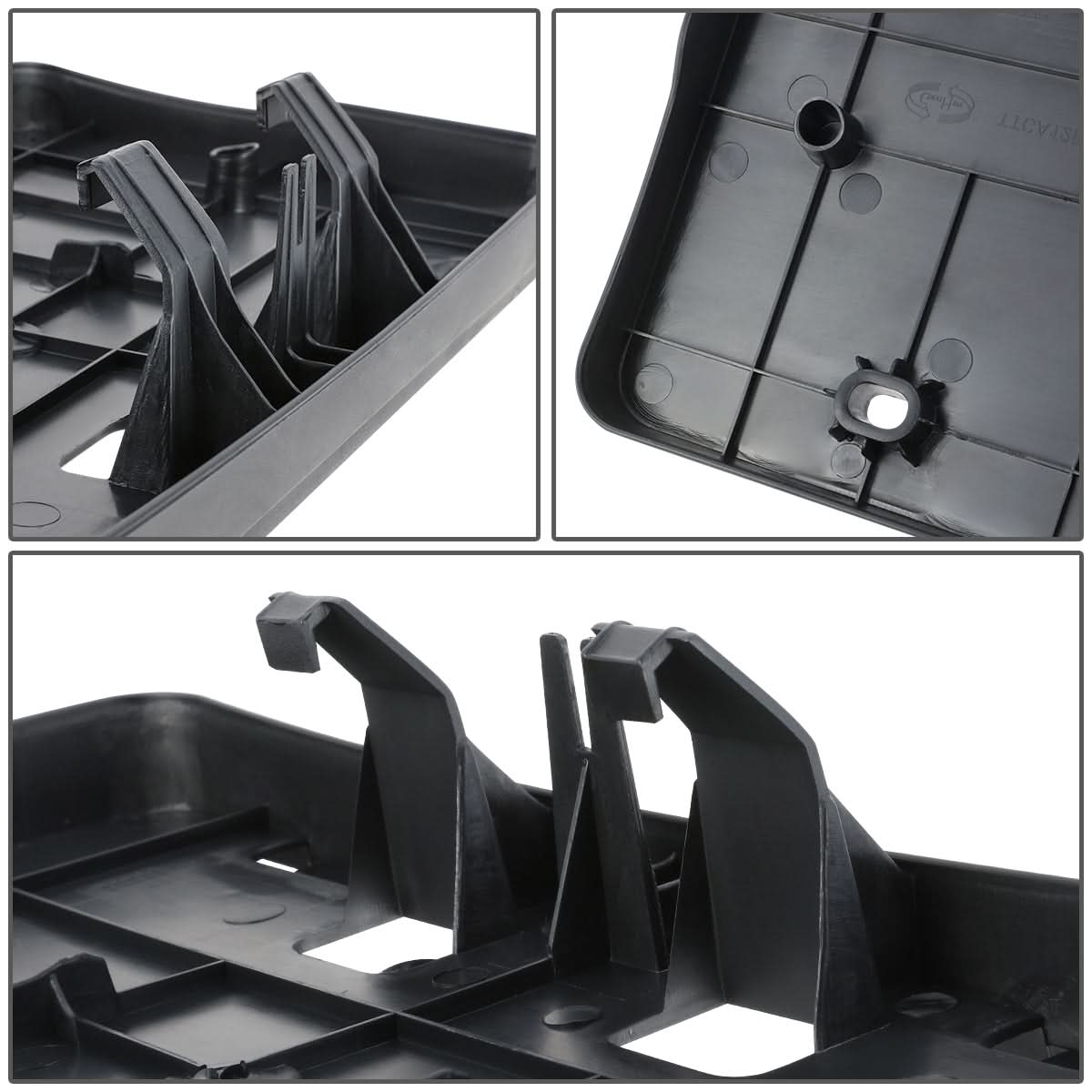 2012-2014 Toyota Camry Front License Plate Mounting Bracket Black