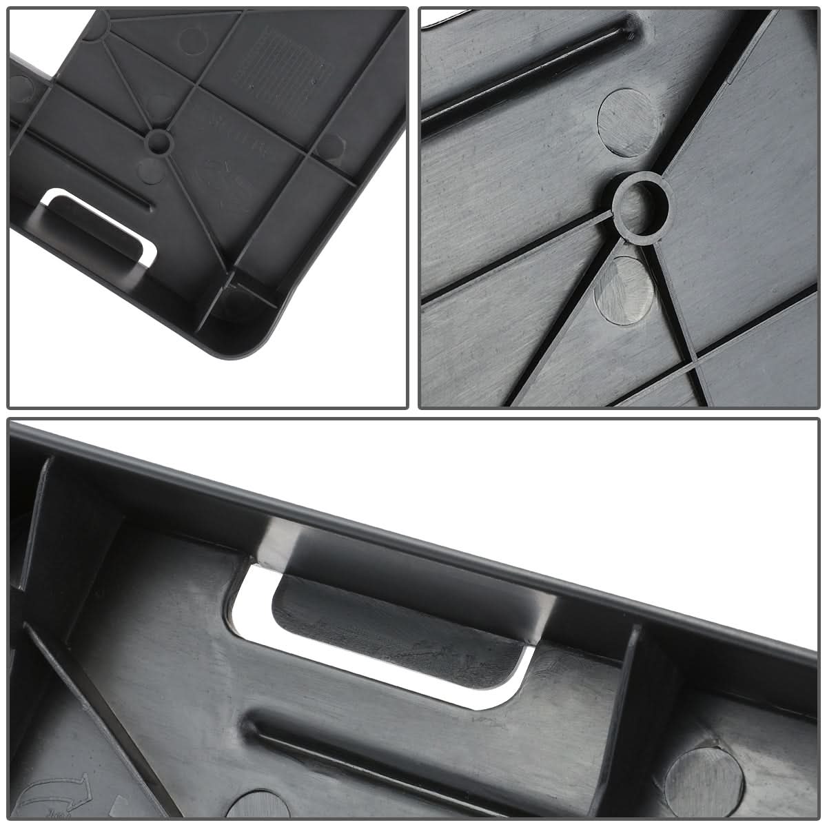 2011-2017 Toyota Sienna License Plate Mounting Bracket - Front Black