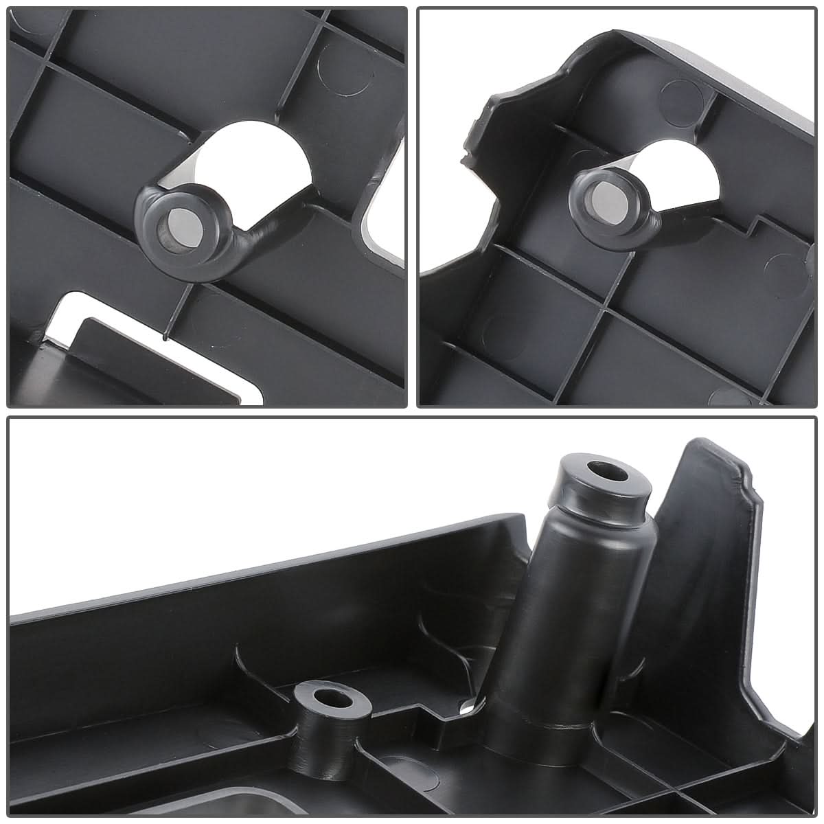 2016-2018 Toyota Avalon Front License Plate Mounting Bracket Black