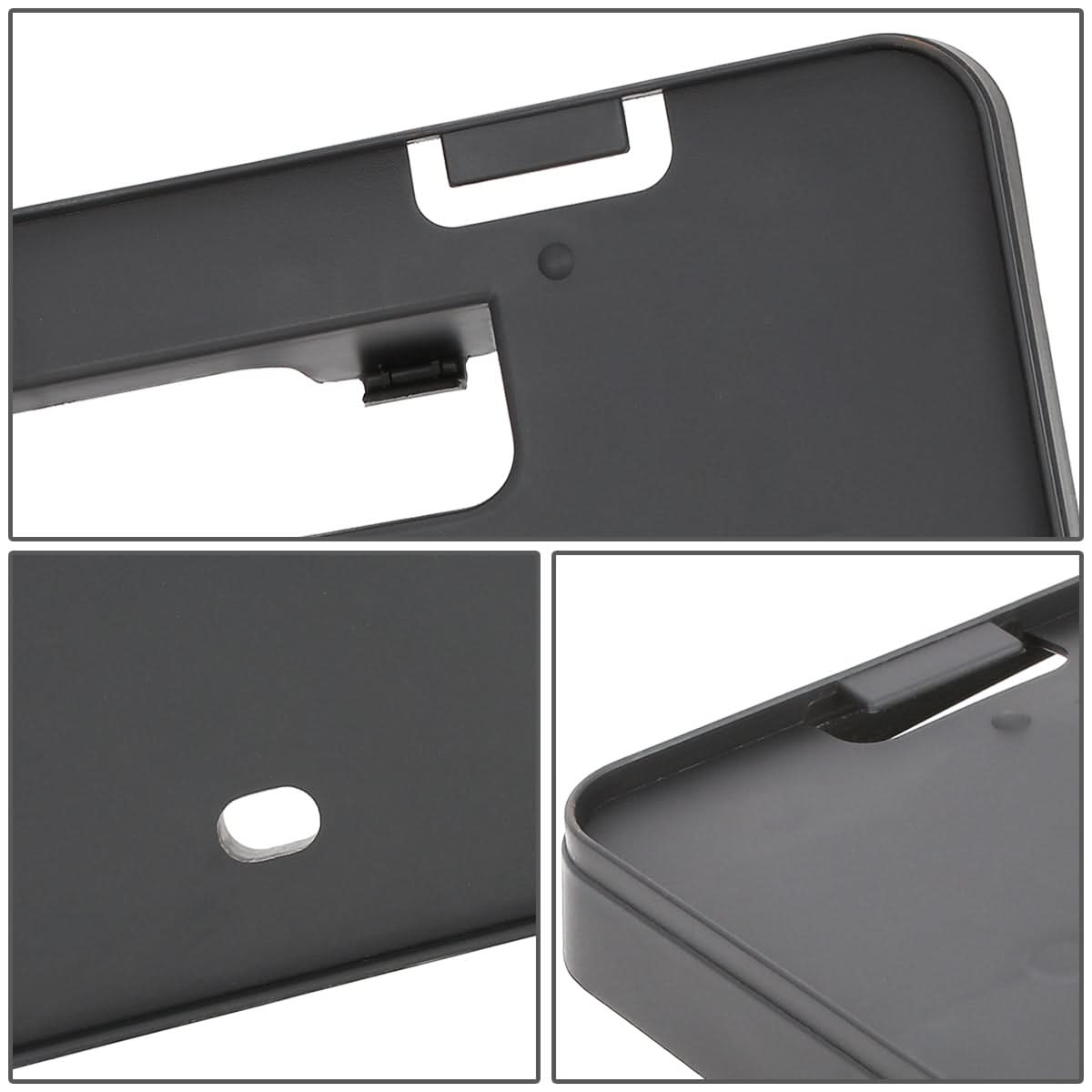 2017-2019 Toyota Corolla Front License Plate Mounting Bracket Black