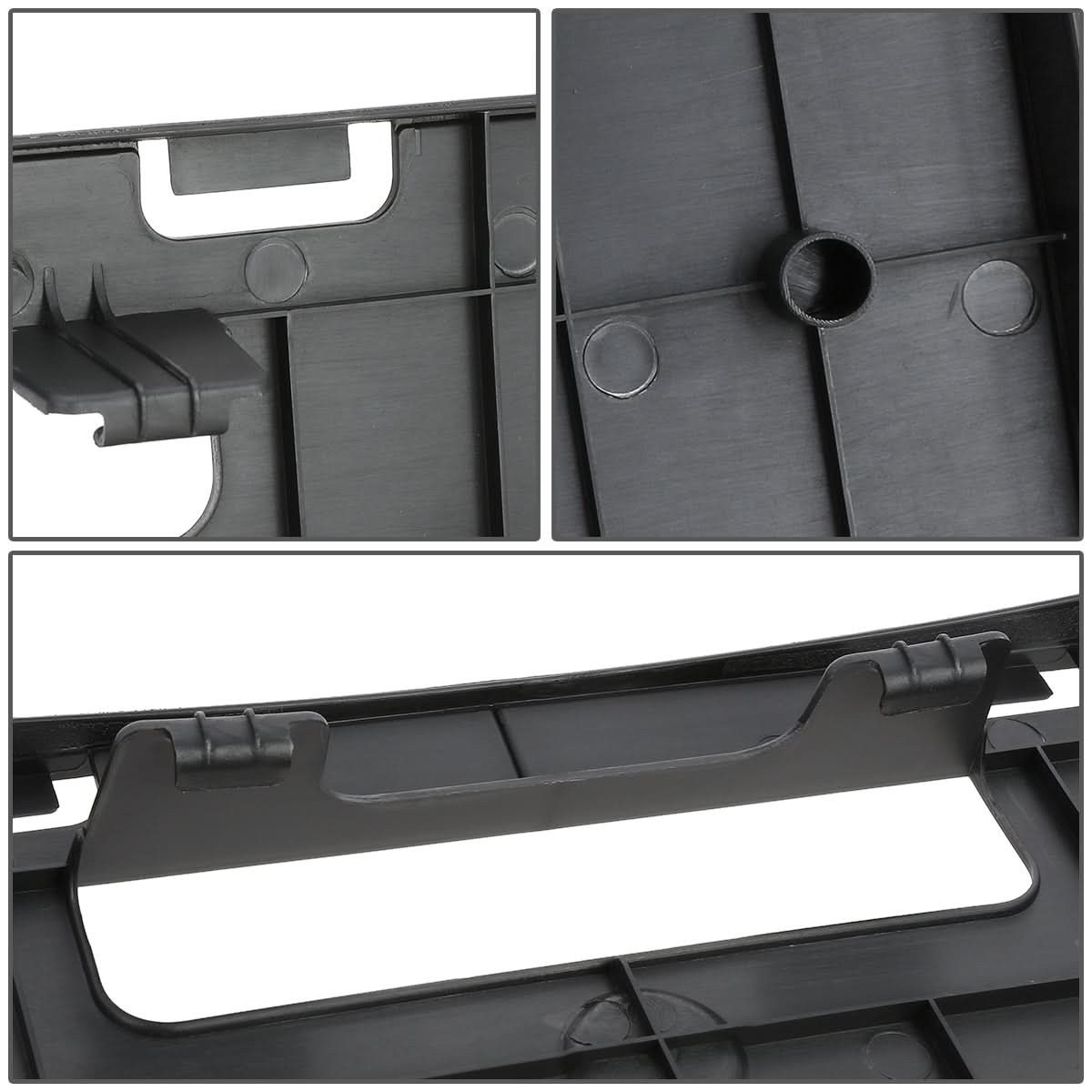 2017-2019 Toyota Corolla Front License Plate Mounting Bracket Black