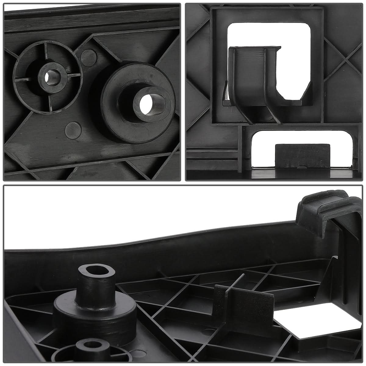 2018-2020 Toyota Camry Front License Plate Mounting Bracket Black