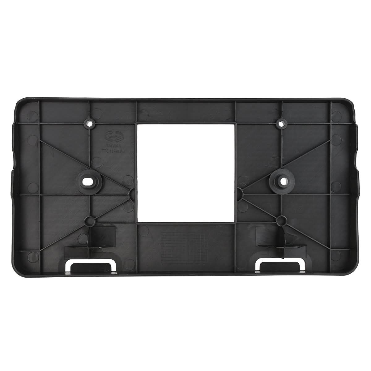 18-20 Toyota Sienna Front License Plate Mounting Bracket Black