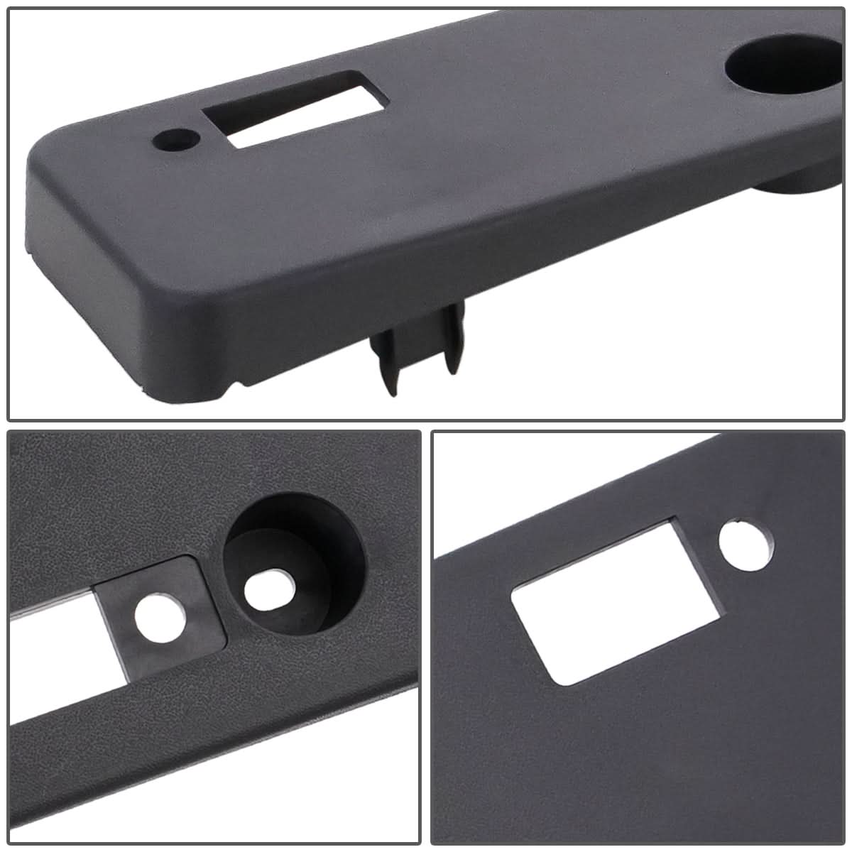 2018 Toyota Prius C Front License Plate Mounting Bracket - Black